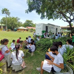Davao City Book Mobile Library drives learning at Bunawan, Davao City 
